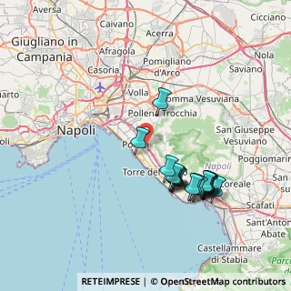 Mappa Via Madonnelle, 80055 Portici NA, Italia (7.92176)
