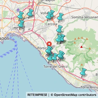 Mappa Via Madonnelle, 80055 Portici NA, Italia (4.06294)