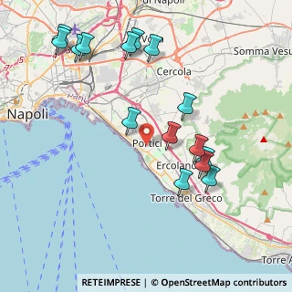 Mappa Cortile Privato Reanella, 80055 Portici NA, Italia (4.776)