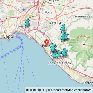 Mappa Cortile Privato Reanella, 80055 Portici NA, Italia (3.40636)