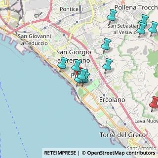 Mappa Cortile Privato Reanella, 80055 Portici NA, Italia (2.37167)