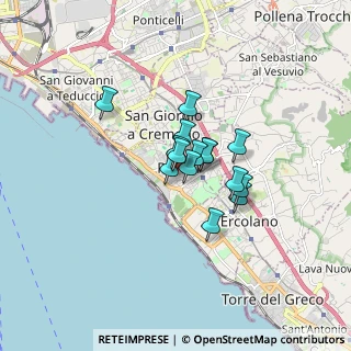 Mappa Cortile Privato Reanella, 80055 Portici NA, Italia (1.05)