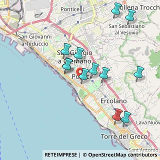 Mappa Cortile Privato Reanella, 80055 Portici NA, Italia (2.08417)