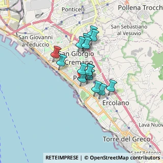Mappa Cortile Privato Reanella, 80055 Portici NA, Italia (1.26063)