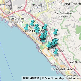 Mappa Cortile Privato Reanella, 80055 Portici NA, Italia (1.155)