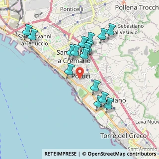 Mappa Cortile Privato Reanella, 80055 Portici NA, Italia (1.92438)