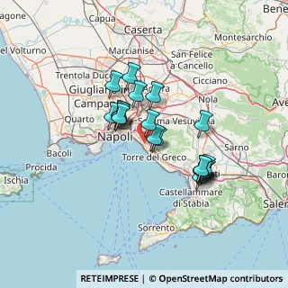 Mappa Cortile Privato Reanella, 80055 Portici NA, Italia (11.721)