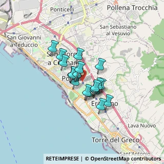 Mappa Viale Stazione, 80055 Portici NA, Italia (1.12)