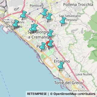 Mappa Viale Stazione, 80055 Portici NA, Italia (2.28083)