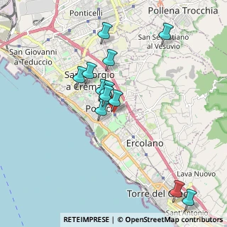 Mappa Viale Stazione, 80055 Portici NA, Italia (1.9475)