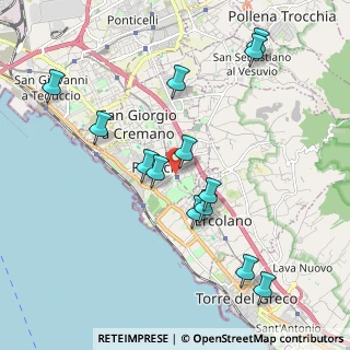 Mappa Viale Stazione, 80055 Portici NA, Italia (2.22)
