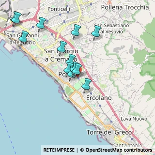 Mappa Viale Stazione, 80055 Portici NA, Italia (2.07231)