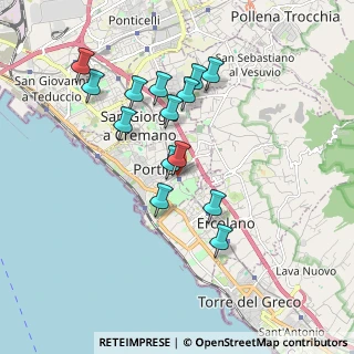 Mappa Viale Stazione, 80055 Portici NA, Italia (1.80643)