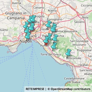 Mappa Viale Stazione, 80055 Portici NA, Italia (6.80467)