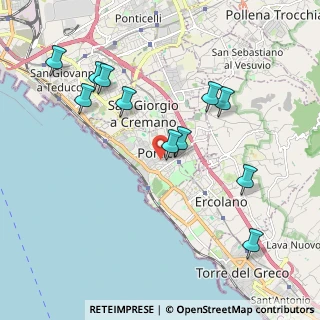 Mappa Piazzale Filippo Brunelleschi, 80055 Portici NA, Italia (2.23909)