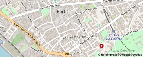 Mappa Portici