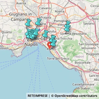 Mappa Viale I Camaggio, 80055 Portici NA, Italia (6.88563)