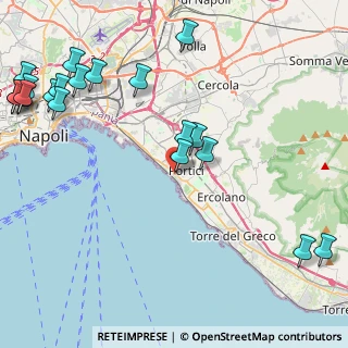 Mappa Viale II Camaggio, 80055 Portici NA, Italia (6.4125)