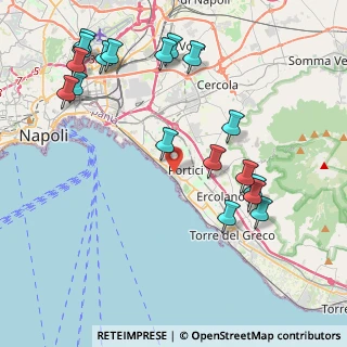 Mappa Traversa I Camaggio, 80055 Portici NA, Italia (5.20556)