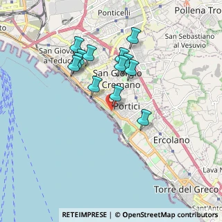 Mappa Viale II Camaggio, 80055 Portici NA, Italia (1.76231)