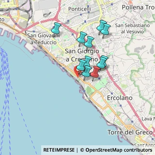 Mappa Viale II Camaggio, 80055 Portici NA, Italia (1.50909)