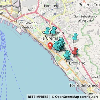 Mappa Viale I Camaggio, 80055 Portici NA, Italia (1.21444)