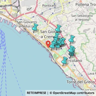 Mappa Viale I Camaggio, 80055 Portici NA, Italia (1.42467)