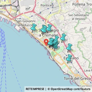 Mappa Viale I Camaggio, 80055 Portici NA, Italia (1.23692)