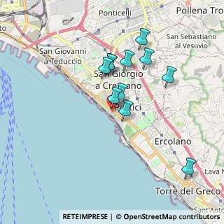 Mappa Viale II Camaggio, 80055 Portici NA, Italia (1.68636)