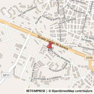 Mappa Via Lama di Cervo, 87, 70022 Altamura, Bari (Puglia)