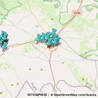 Mappa Via Putignano, 70022 Altamura BA, Italia (5.13)