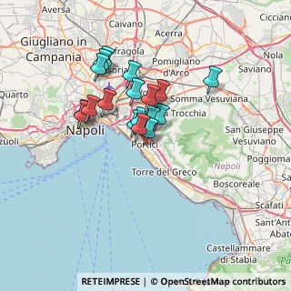 Mappa Viale Michelangelo, 80055 Portici NA, Italia (5.79111)