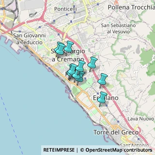 Mappa Viale Galileo Galilei, 80055 Portici NA, Italia (0.98583)