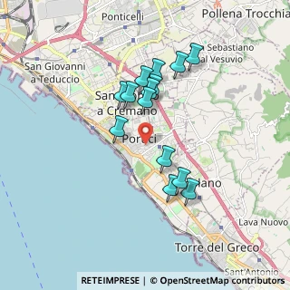 Mappa Viale Galileo Galilei, 80055 Portici NA, Italia (1.64071)