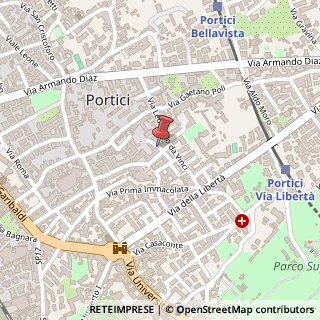 Mappa Viale Michelangelo Buonarroti, 14, 80055 Portici, Napoli (Campania)