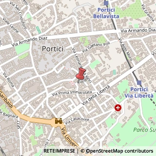 Mappa Viale Galileo Galilei, 17-19, 80055 Portici, Napoli (Campania)