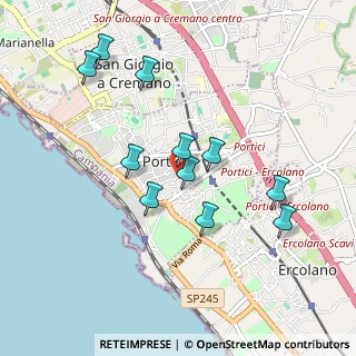 Mappa Viale Galileo Galilei, 80055 Portici NA, Italia (0.94545)