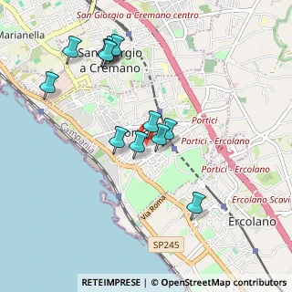 Mappa Viale Galileo Galilei, 80055 Portici NA, Italia (0.99833)