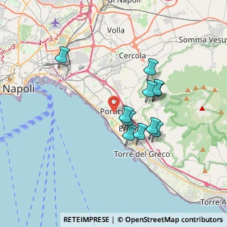 Mappa Viale delle Magnolie, 80055 Portici NA, Italia (3.25636)