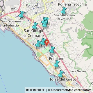 Mappa Via della Salute, 80055 Portici NA, Italia (2.12)