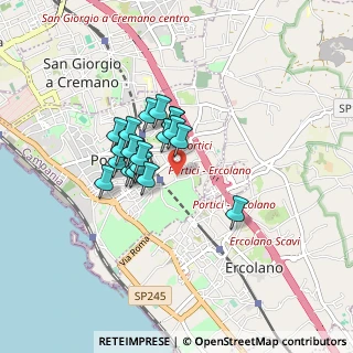 Mappa Via della Salute, 80055 Portici NA, Italia (0.64)