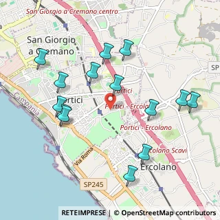 Mappa Via della Salute, 80055 Portici NA, Italia (1.15643)