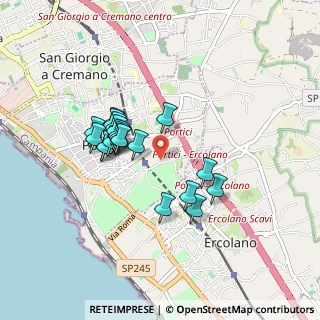 Mappa Via della Salute, 80055 Portici NA, Italia (0.7755)