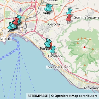 Mappa Via della Salute, 80055 Portici NA, Italia (5.7825)