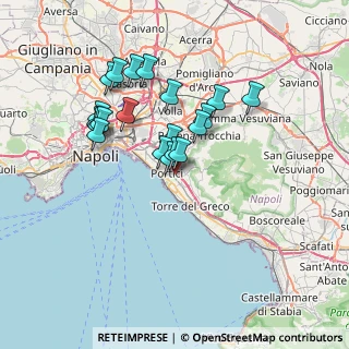 Mappa Via della Salute, 80055 Portici NA, Italia (6.674)