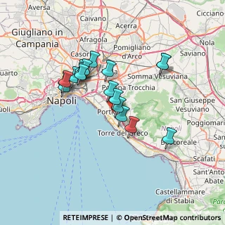 Mappa Via della Salute, 80055 Portici NA, Italia (6.54)