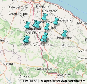 Mappa Km. 0, 70023 Gioia del Colle BA, Italia (10.42308)