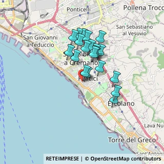Mappa Via Roma, 80055 Portici NA, Italia (1.5215)