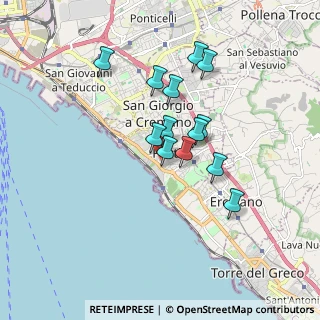 Mappa Via Roma, 80055 Portici NA, Italia (1.50077)