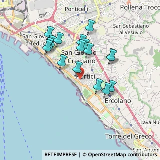 Mappa Via Roma, 80055 Portici NA, Italia (1.84824)
